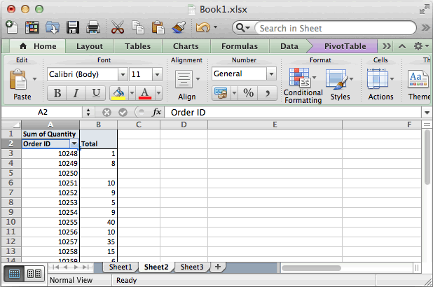 remove blank lines in excel for mac
