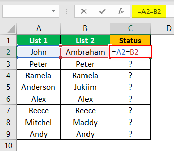 compare two columns in excel for duplicates mac